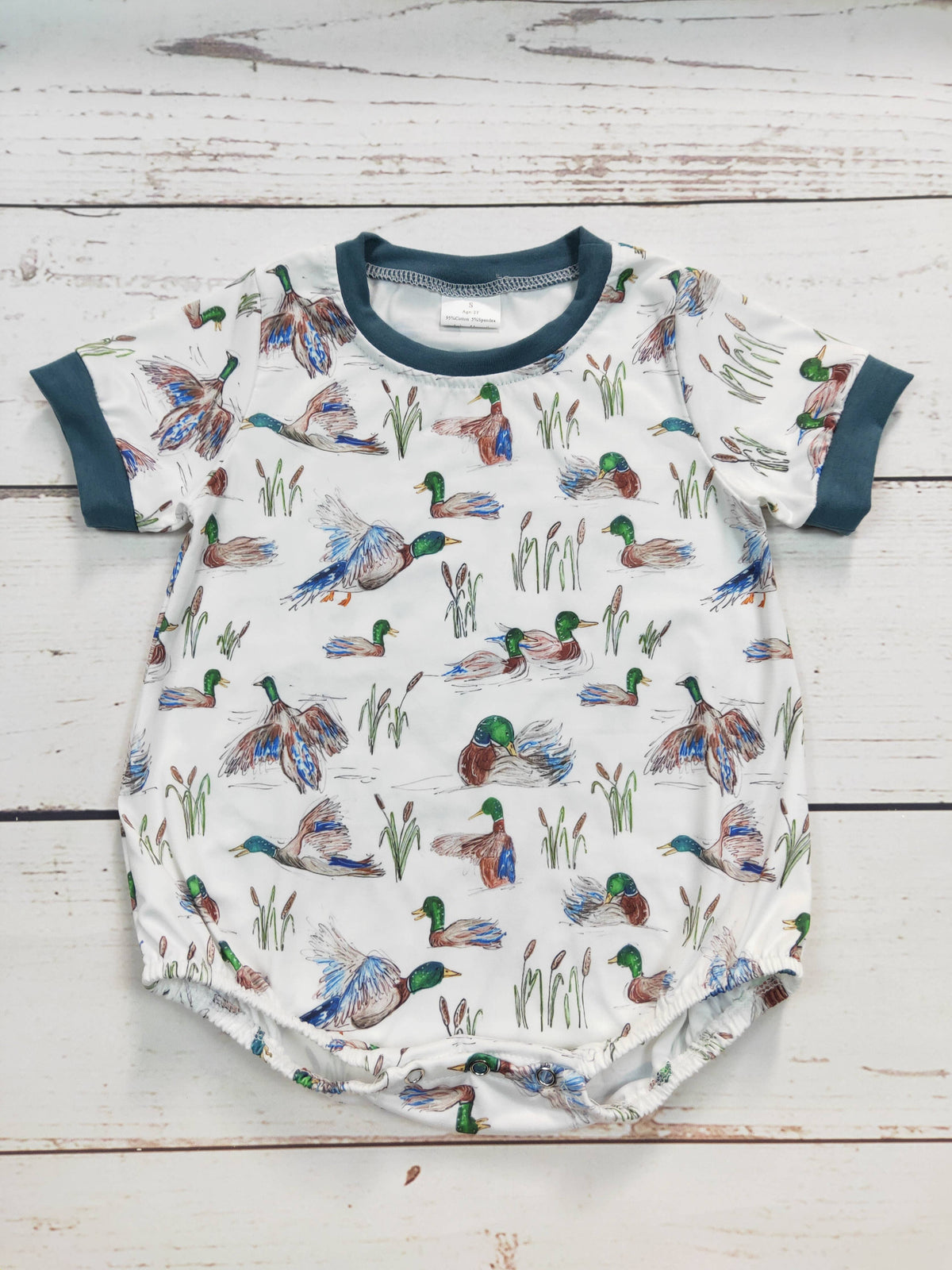Mallard Field Bubble - Baby Boy