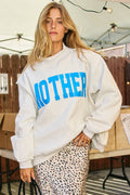 'MOTHER & COOL MOM' Reversible Mock Neck