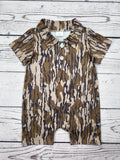 Bottomland Camo Romper - Baby Boy